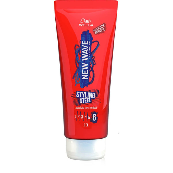 New Wave Absolute Freeze Effect Hair Gel, Fast-Drying Humidity-Resistant Hold, 200 ml
