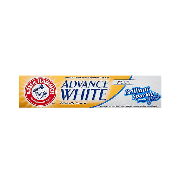 Arm & Hammer Brilliant Sparkle Gel Toothpaste Baking Soda Mint Flavor