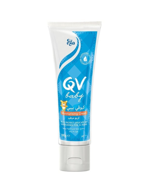QV Baby Moisturizing Cream Fragrance-Free Barrier Care for Dry Skin 100g