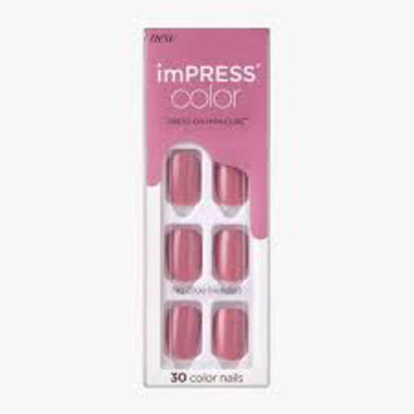 Kiss Color Nails Press-On Nail Kit 30 Vibrant Colors KIMC005C