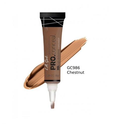 L.A. Girl Pro Conceal HD Concealer Full Coverage Chestnut GC986 8g