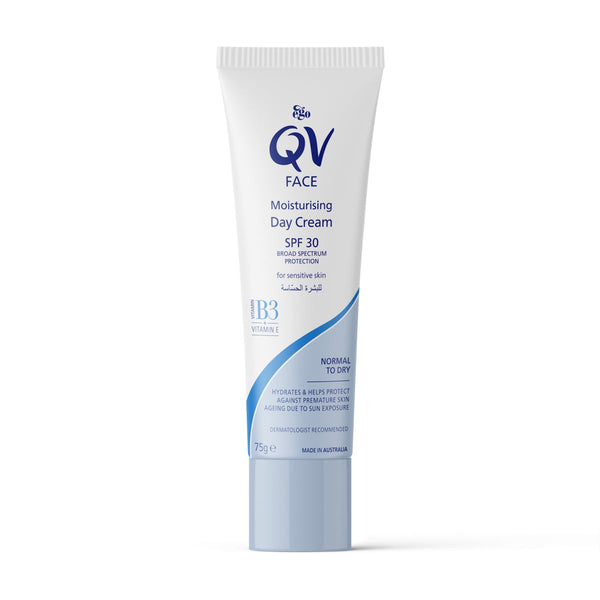Ego QV Face Moisturising Day Cream SPF 30 Lightweight Formula 75 g