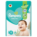 Pampers Baby-Dry Taped Diapers Regular Size 4 Aloe Vera Lotion 9-14 kg 16 Diapers