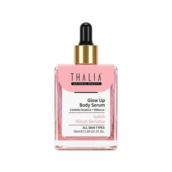 Thalia Centella Asiatica & Hibiscus Body Serum Lightweight Hydrating Radiance Formula 50ml