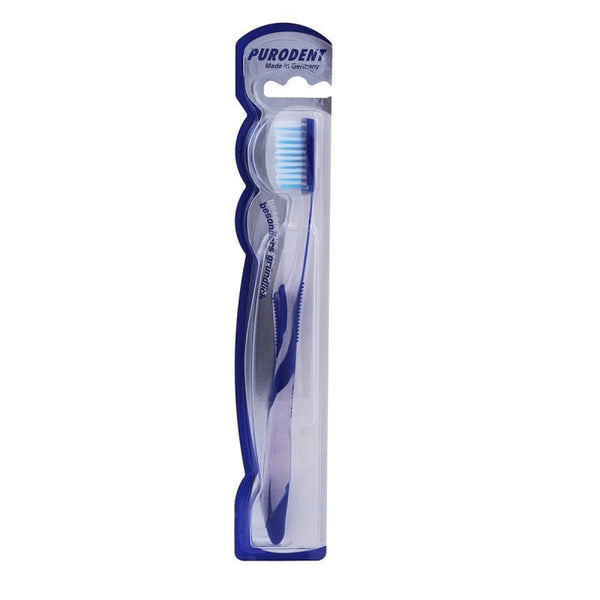 Purodent Wing Massage Toothbrush Soft Bristles Compact Design