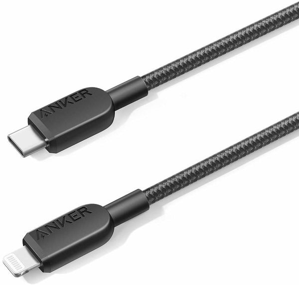 Anker USB-C to Lightning Charging Cable Braided Black