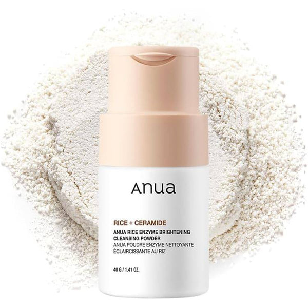 Anua Rice Enzyme Brightening Cleansing Powder Rice Extract Ceramides 40g