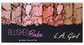 L.A. Girl Blushed Babe Blush Palette, 4-Color Shimmer Powder Compact
