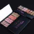 L.A. Girl Blushed Babe Blush Palette, 4-Color Shimmer Powder Compact