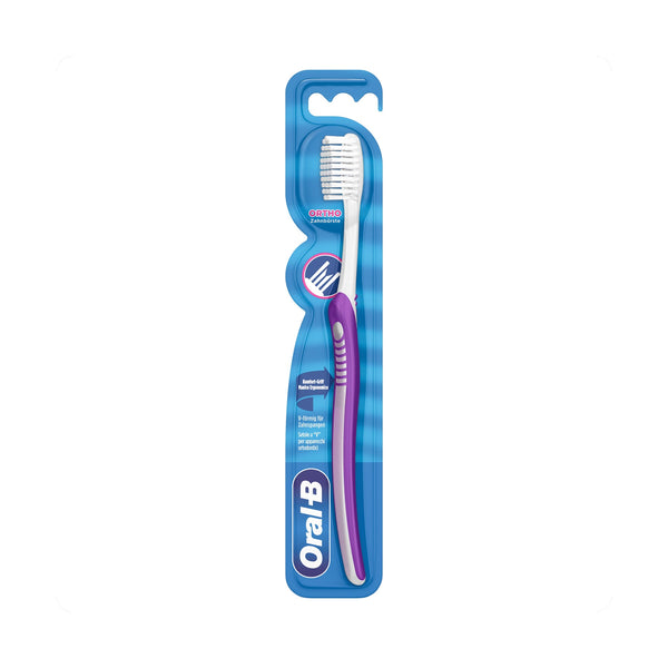 Oral-B Orthodontic Manual Toothbrush V-Shaped Soft Bristles for Braces