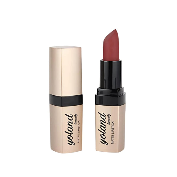 Yoland Beauty Matte Lipstick Creamy Vitamin E Formula Shade 26 3.8g