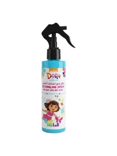 Fab Lab Dora Hair Detangling Spray Lightweight Leave-In Formula 200 ml