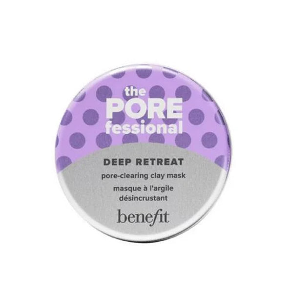BENEFIT Deep Retreat Clay Mask for Face, Detoxifying Pore-Cleansing Formula, 75 ml