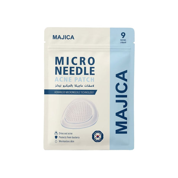 Majica Microneedle Blemish Patches, Nearly Transparent, 9 Patches