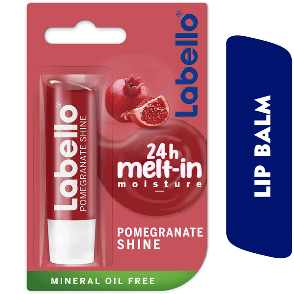 Labello Moisturizing Lip Balm Fruity Aroma Pomegranate with Natural Oils