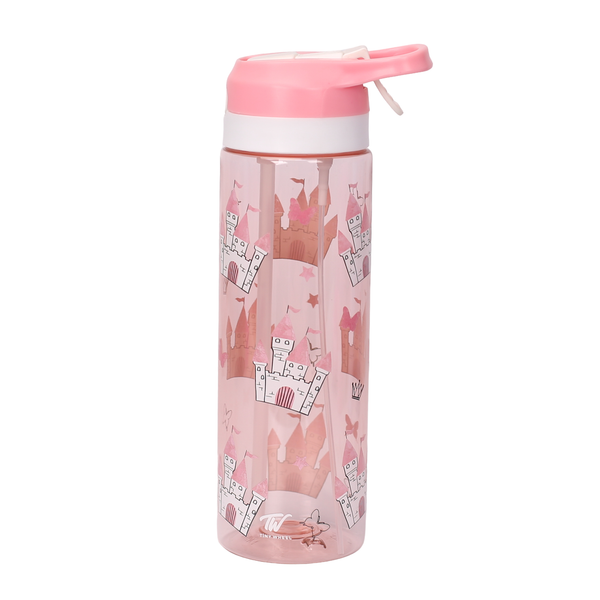 Tinywheel Castle Spray Tritan Water Bottle Leakproof BPA-Free 750ml