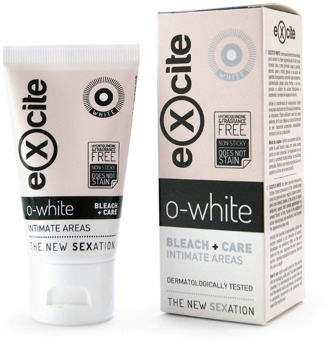 Excite O-White Intimate Soothing Body Cream with Vitamin C, Vitamin E and Hyaluronic Acid, 50 ml