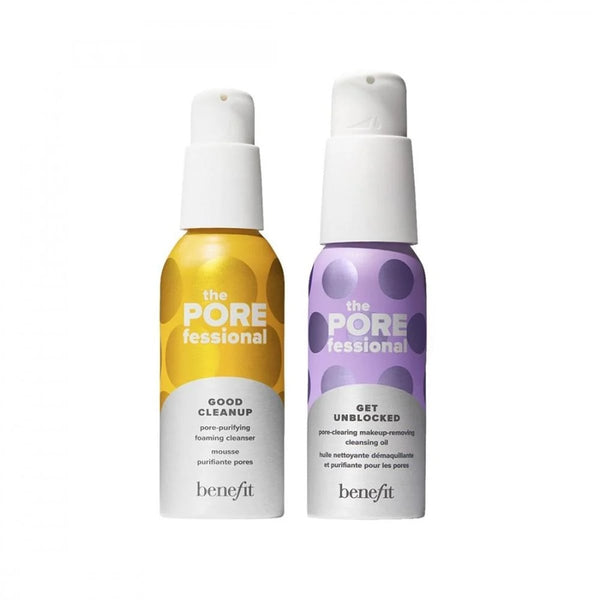 Benefit The POREfessional Double Cleanse Set Foaming Cleanser and Makeup-Removing Oil