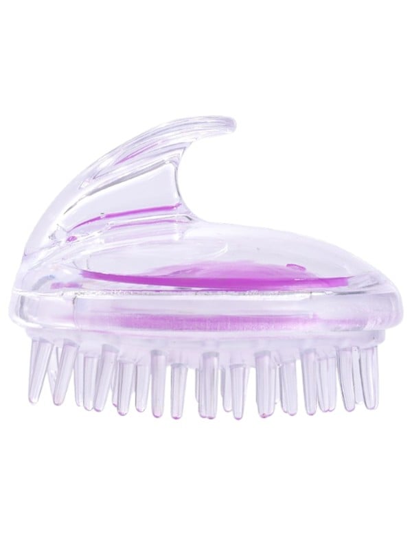Hair System Silicone Scalp Massage Hairbrush Soft Bristles Assorted Colors
