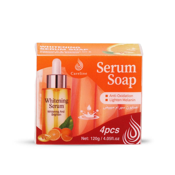 Careline Antioxidant Serum Soap Bars Brightening Care 4 Pieces