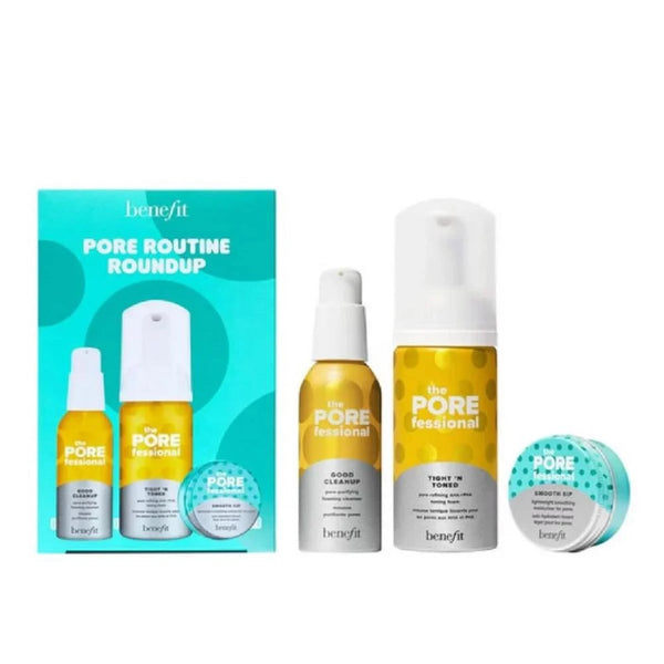 Benefit The Porefessional Pore Routine Essentials Set Salicylic Acid Willow Bark Extract