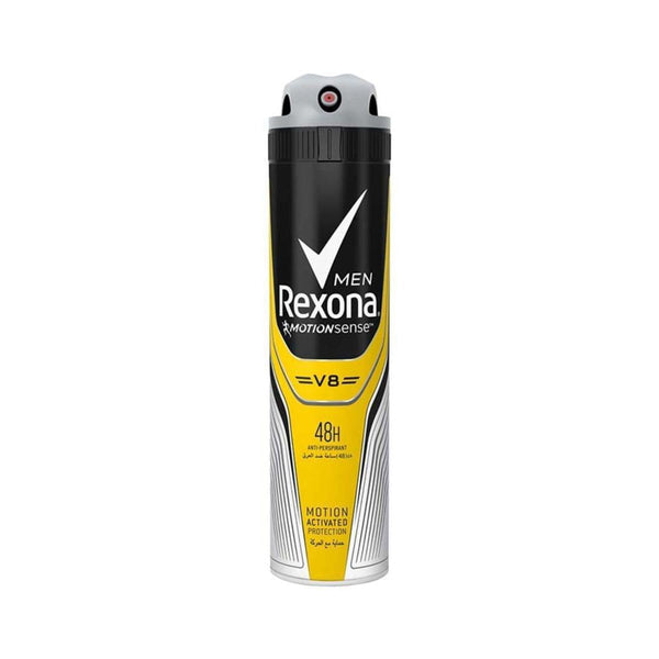 Rexona Adrenaline V8 Motion Sense Men's Deodorant Spray, Fresh Fragrance, 150 ml