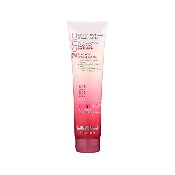 Giovanni 2Chic Ultra Luxurious Conditioning Hair Mask Cherry Blossom & Rose Petal 150ml
