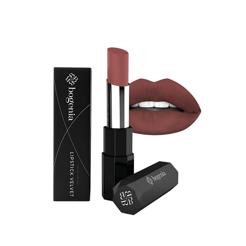 Bogenia Velvet Creamy Matte Lipstick No. 118 Charming Nude 3.6g