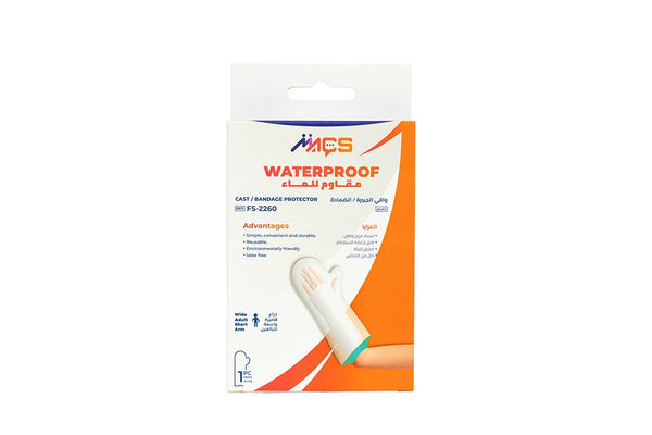 Macs Waterproof Cast Bandage Protector Wide Adult Short Arm 600 290 mm