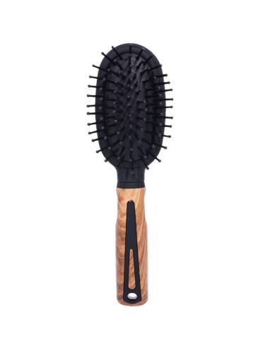 Cecilia Oval Detangling Hairbrush Biodegradable Flexible Rounded Pins