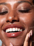 Sheglam Pout-Perfect Shine Lip Gloss Plumper, High-Shine Sepia Kiss