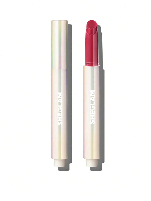 Sheglam Pout-Perfect Shine Lip Plumper Stick, High-Shine Coconut Oil, Spring Fever
