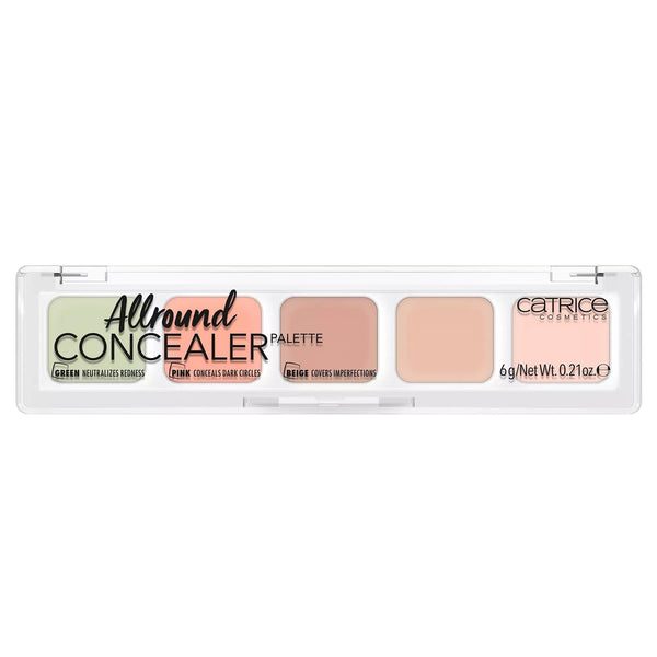 Catrice Allround Concealer Cream Palette 010, Beige Pink Green Shades