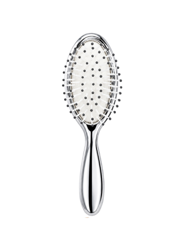 Cecilia Pocket Magic Comb with Silver Bow, Compact Travel Hair Comb
