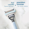 Gillette Venus Skin Care Women's Razor with 2 Blade Refills and Precision Trimmer