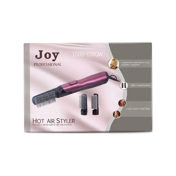 Joy Professional HB-842C Thermal Hair Styler Hot Air with 2 Brush Heads
