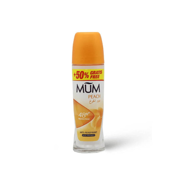 Mum Roll-On Peach Scented Deodorant 75 ml