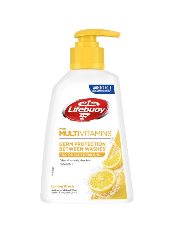 Lifebuoy Lemon Fresh Hand Wash with Natural Lemon Extract, 200ml