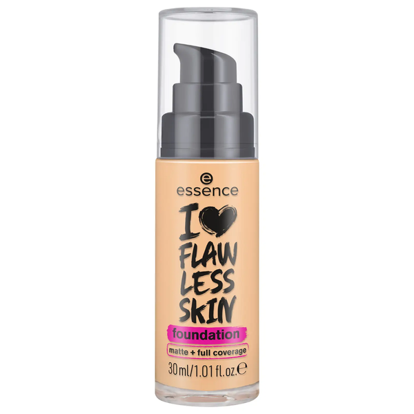 Essence I Love Flawless Skin Foundation Cream Natural Coverage Radiant Finish Shade 50