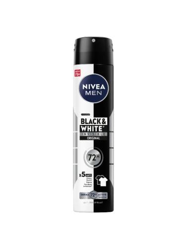 Nivea Men Invisible Antiperspirant Spray Fresh Scent 72-Hour Protection 200 ml