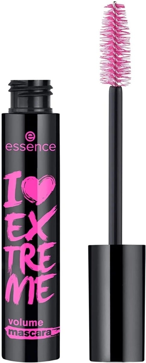 Essence I Love Extreme Volume Mascara, Lash-Volumizing Formula, 01
