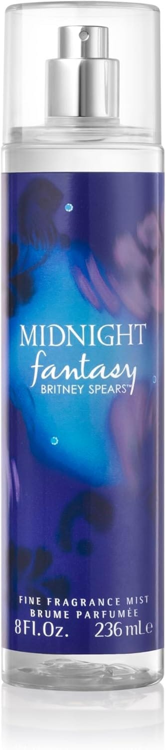Britney Spears Midnight Fantasy Floral Fruity Body Mist Plum Cherry 236 ml