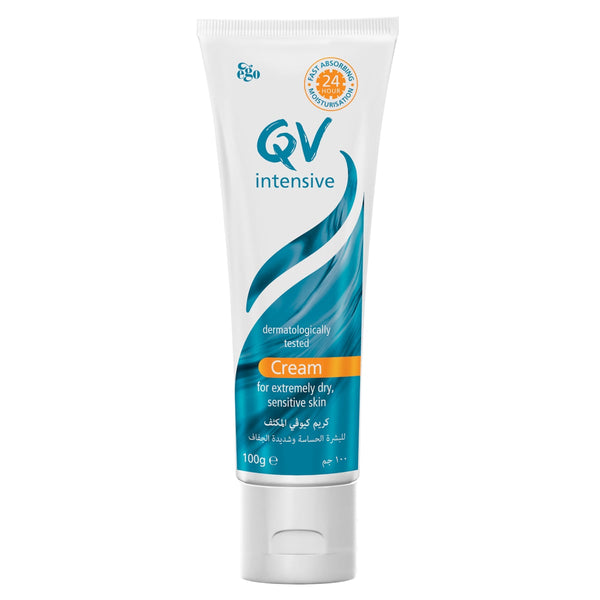 Ego QV Intensive Cream Rich Moisturizer 10% Glycerin Dry & Sensitive Skin 100 g