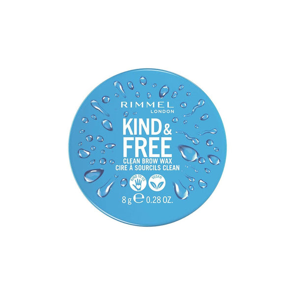 Rimmel London Kind & Free Clean Brow Max Brow Gel, Natural Definition, 8 g