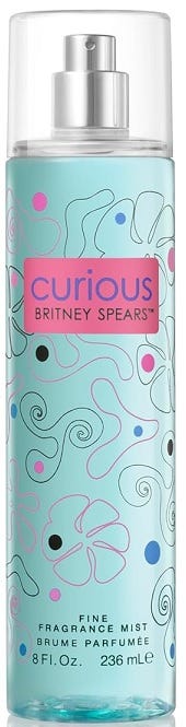 Britney Spears Curious Body Mist Fragrance Spray 236 ml