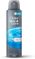 Dove Men+Care Clean Comfort Antiperspirant Deodorant Body Spray Fresh Scent 150ml