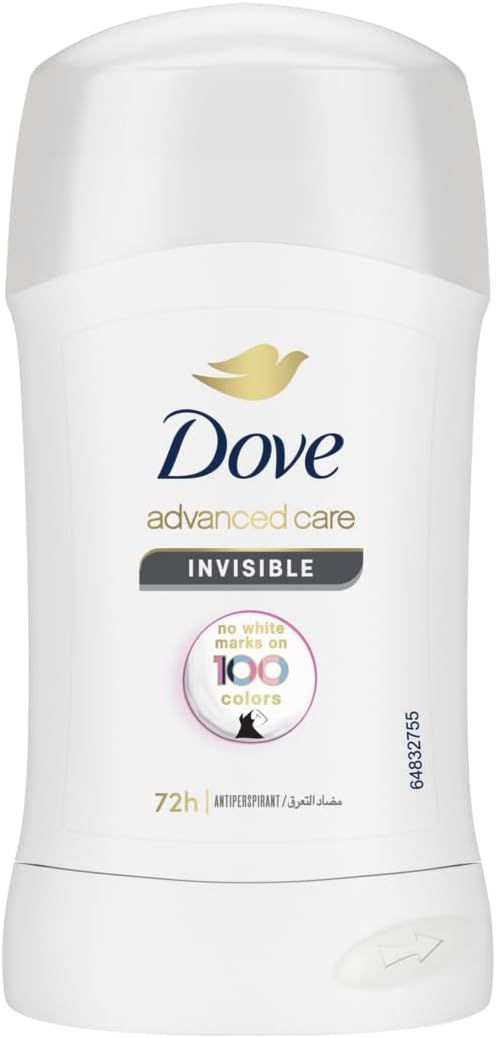 Dove Invisible Dry Women Deodorant Stick Sweat Protection Fresh Scent 40g