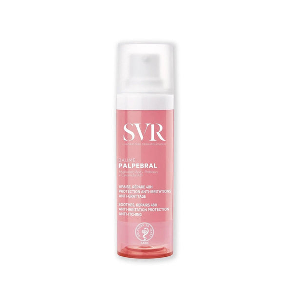 SVR Palpebral Baume Soothing Eyelid Balm with Hyaluronic Acid, Prebiotics and Ceramides AD