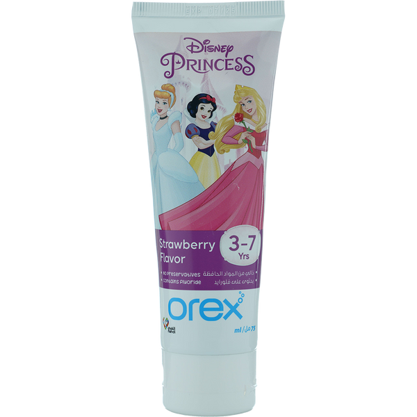 Orex Disney Girls Children's Fluoride Toothpaste 75 ml
