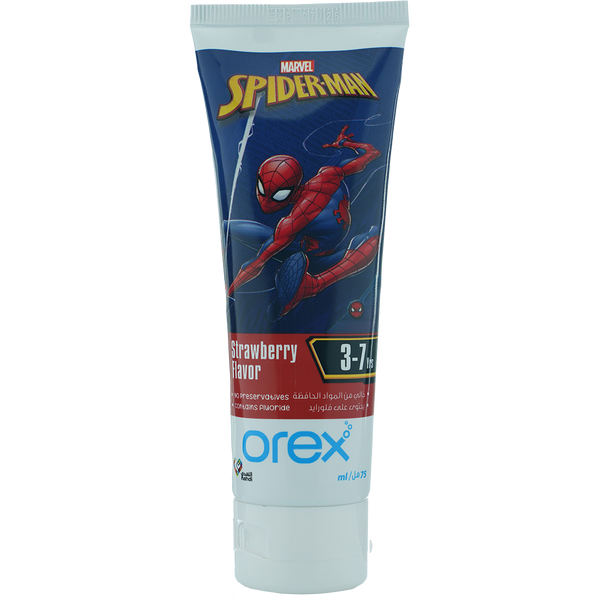 Orex Disney Boys Kids Toothpaste with Fluoride 75 ml